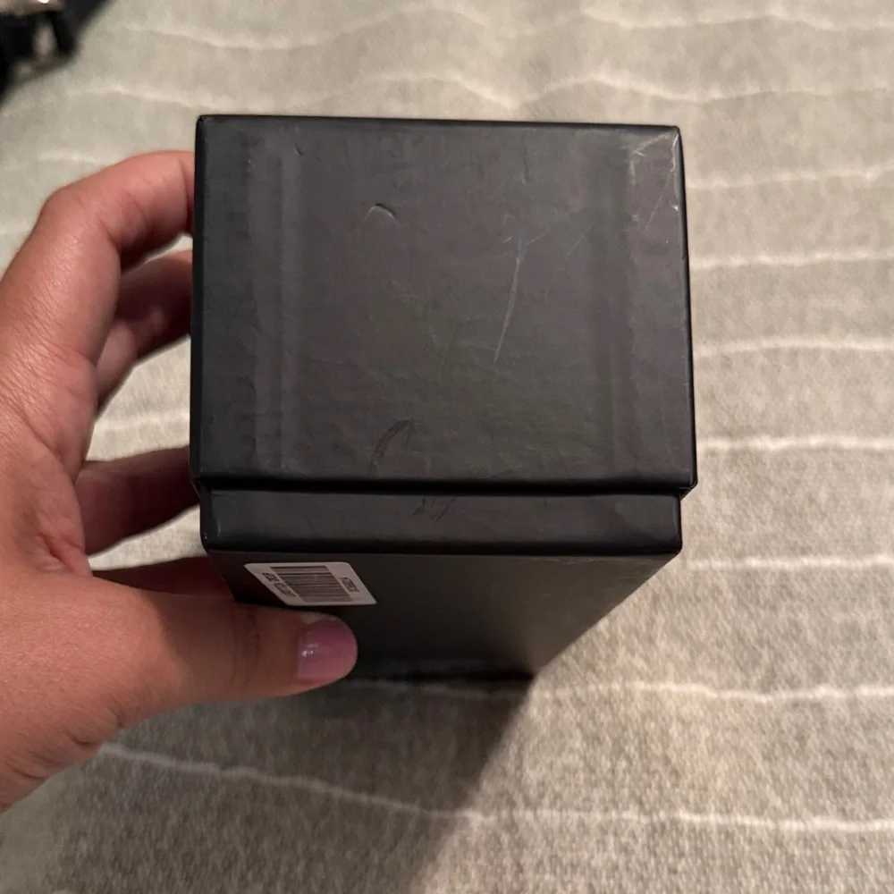 Versace Black Sunglasses box with new Versace, cleaning cloth and instructions